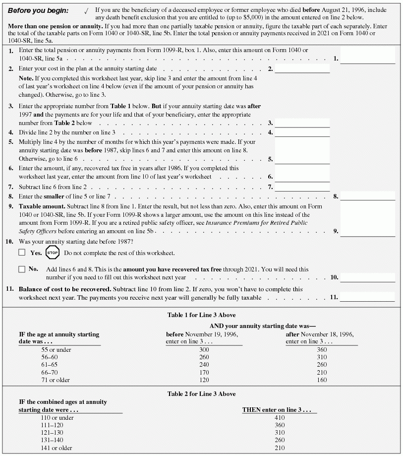 1040 2020 Internal Revenue Service