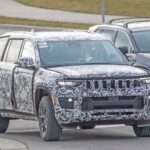 2022 Jeep Grand Cherokee WL Spied With Grand Wagoneer Styling Cues