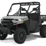 2022 Polaris Ranger XP 1000 Trail Boss Ghost Gray Utility Vehicles