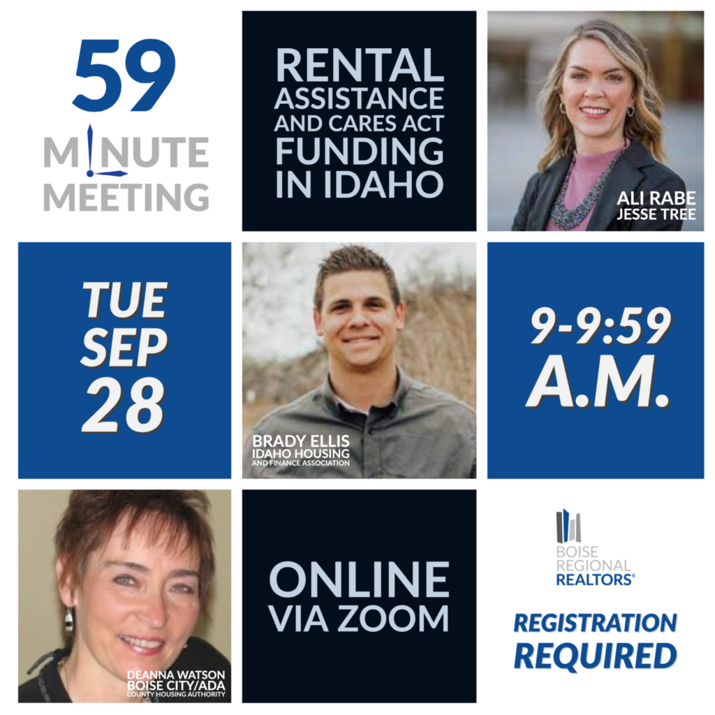 59 Minute Meeting Rental Assistance And CARES Act Funding In Idaho 