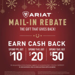 Ariat Mail In Rebate Offer Lochte Feed General Store