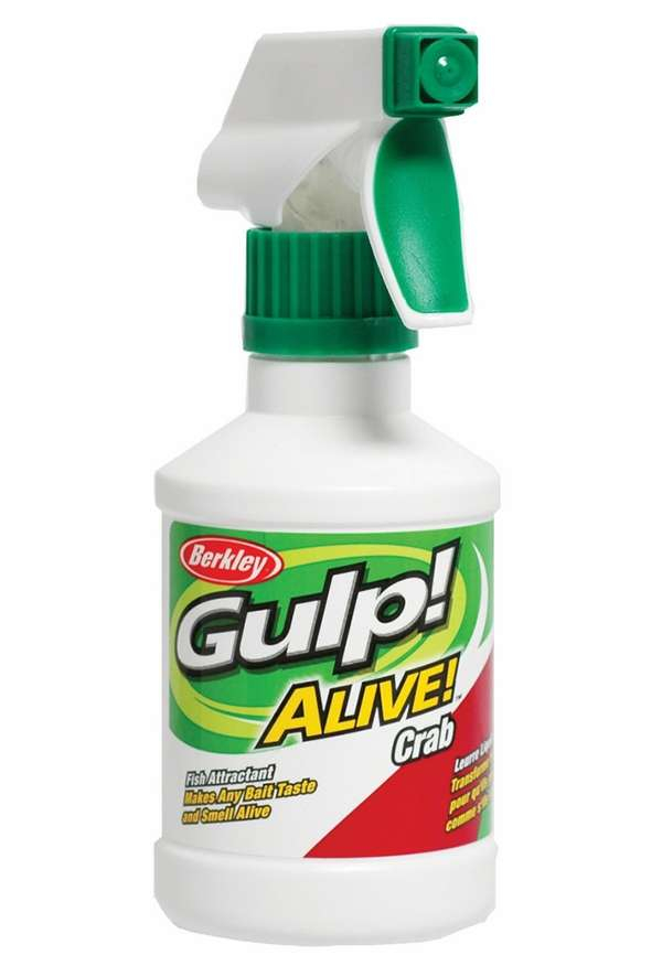 Berkley GSP8 CB Gulp Alive Crab Scented Attract Spray TackleDirect