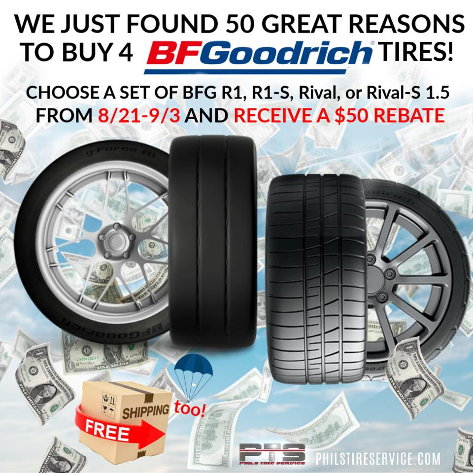 BFG Rebate Phil s Tire Service