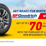 BFGoodrich Winter Tire Rebate Offer Winter Tyres Tire Change Oil Change