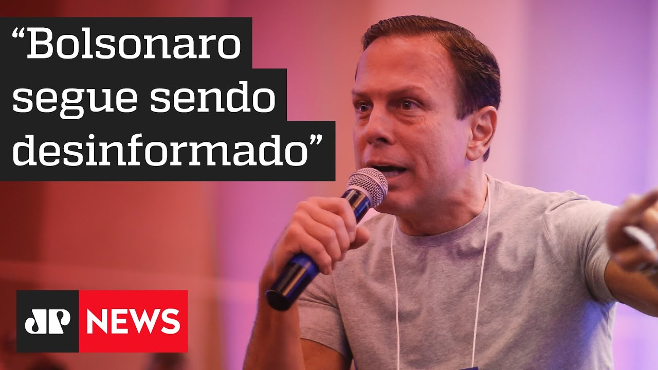 Bolsonaro Afirma Que Governo De SP D P ssimo Exemplo Doria Rebate 