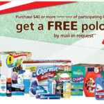 Canadian Deals P G Mail In Rebate For Free Polo Shirt When You Buy 40