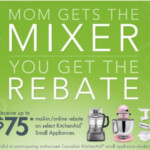 Canadian Mail In Rebates Recieve Up To 75 On Select KitchenAid Small