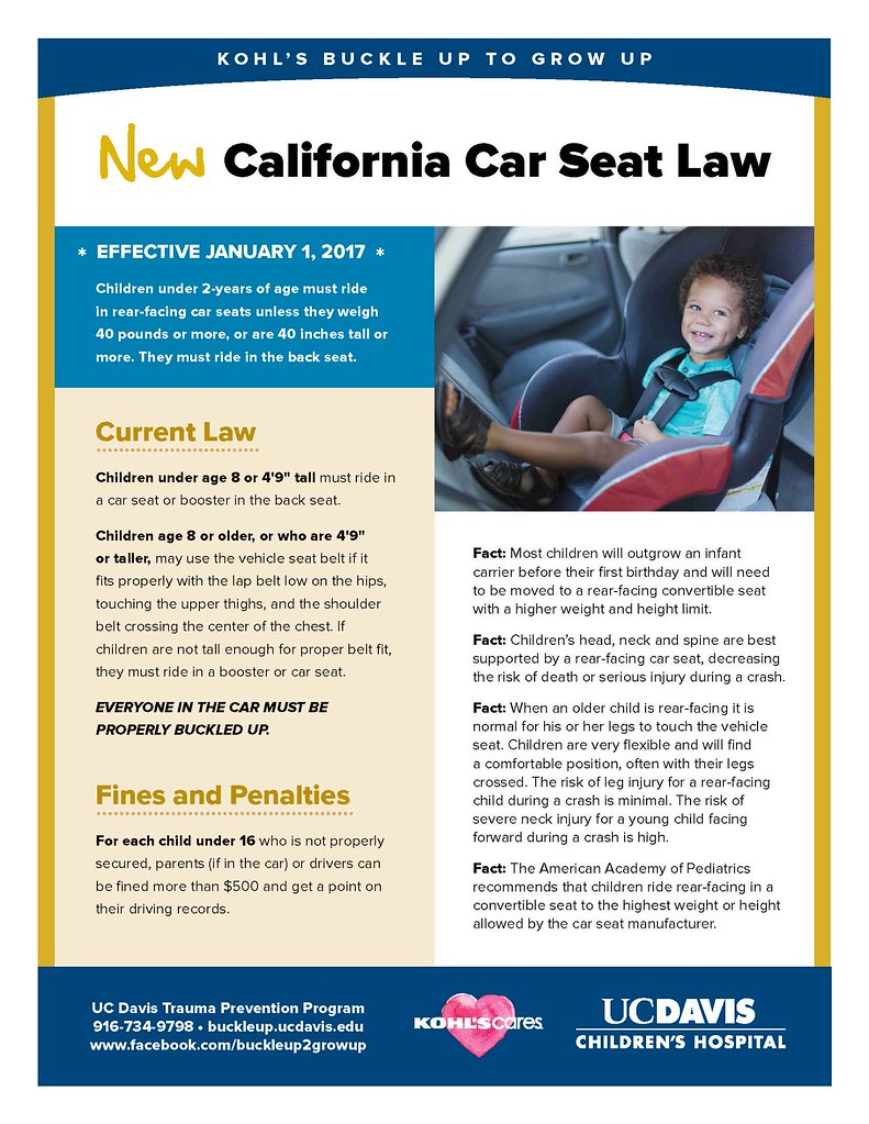 Car Seat Law Change 3 SacramentoNative AmericanHealthCenter Flickr