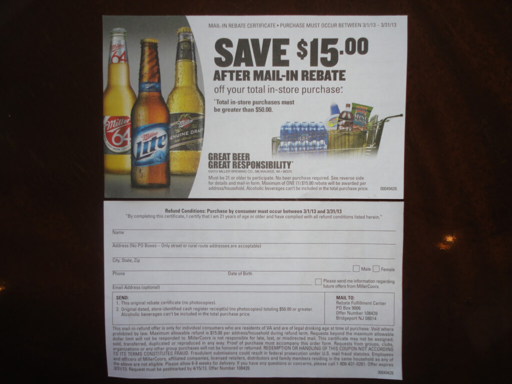 Coors Light Rebate Offer Code Decoratingspecial