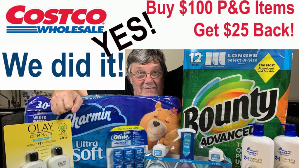 Costco Shopping HAUL YES We Did It FOUND Bounty And Charmin For P G 