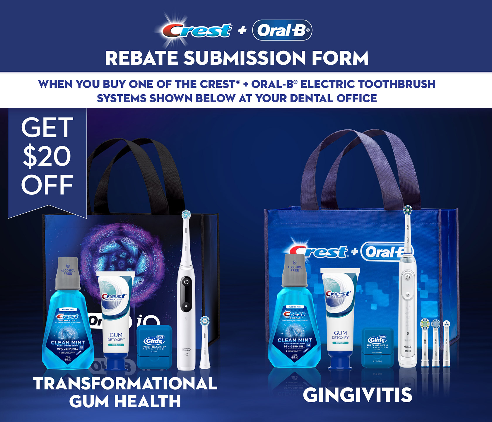 Crest Oral B Mail in Rebate