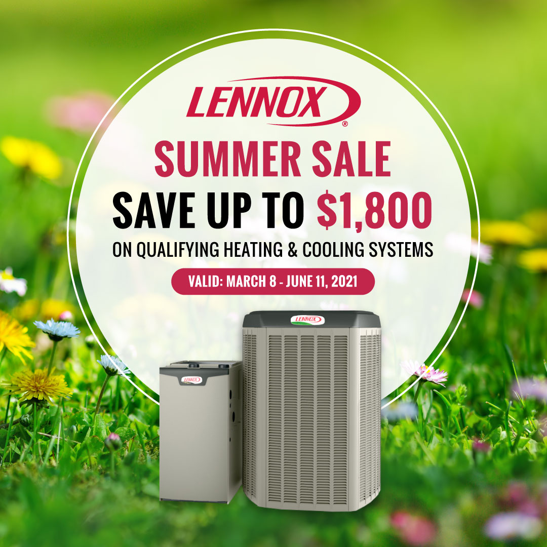 Delta Lennox Spring Rebate 2021 social fb ad