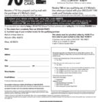 Discount Tire Credit Card Rebate Form 2022 Tirerebate