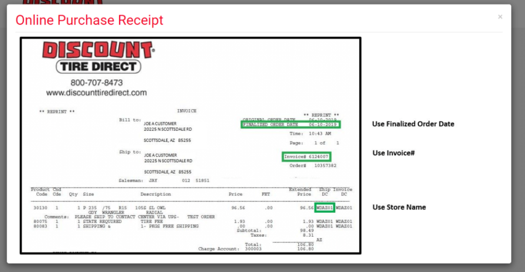 Discount Tire Rebate Tracking Status 2024 Tirerebate