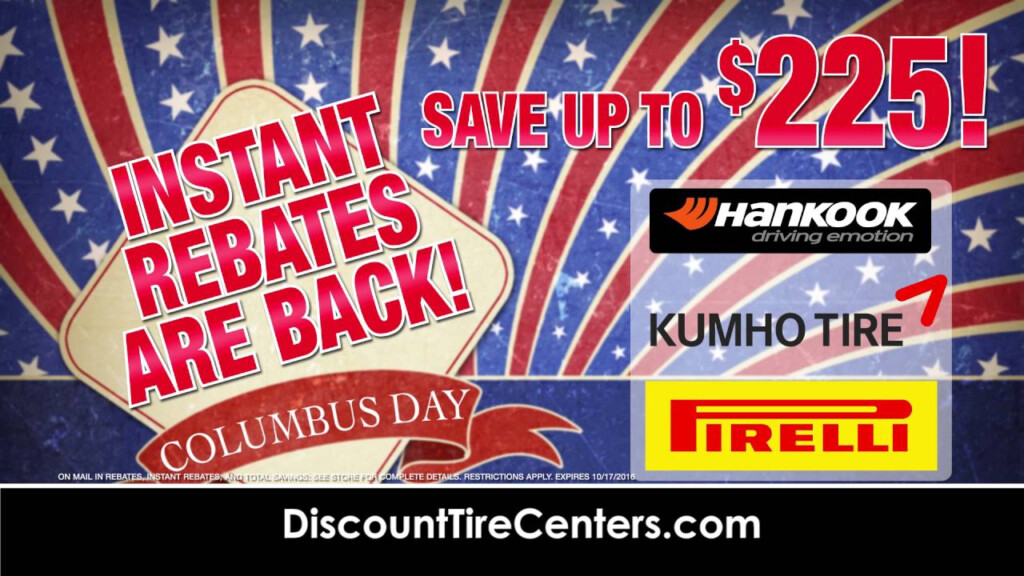 Discount Tire Rebates Center 2024 Tirerebate