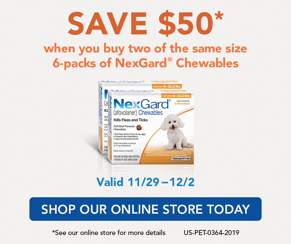 Dupont Veterinary Clinic Is Offering Special Cyber Weekend Savings On 