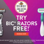 FREE Bic Disposable Razors Rebate Offer Southern Savers