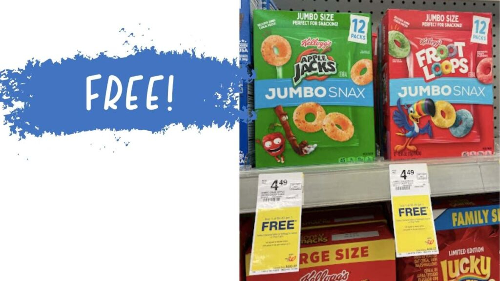 FREE Kellogg s Jumbo Snax Plus 2 FREE Books Southern Savers