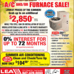 FRIDAY JULY 15 2022 Ad Lea Heating Air Conditioning Northwest