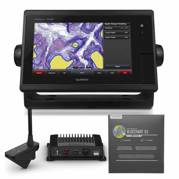 Garmin GPSMAP 7408 J1939 With Panoptix Livescope And Bluechart G3 