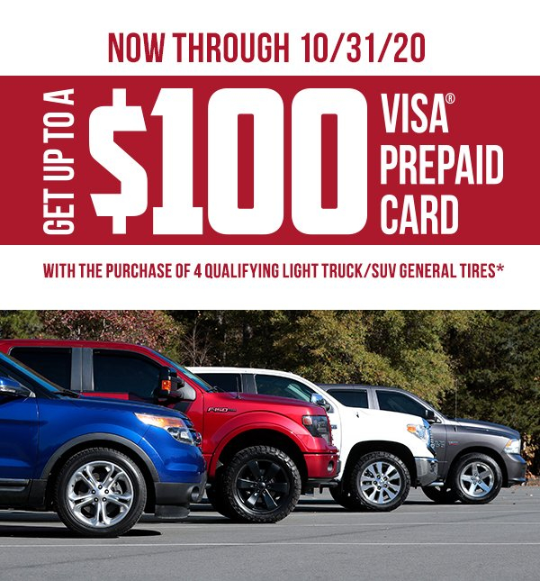 General Tire Offers Prepaid Cards During truck Season Promotion