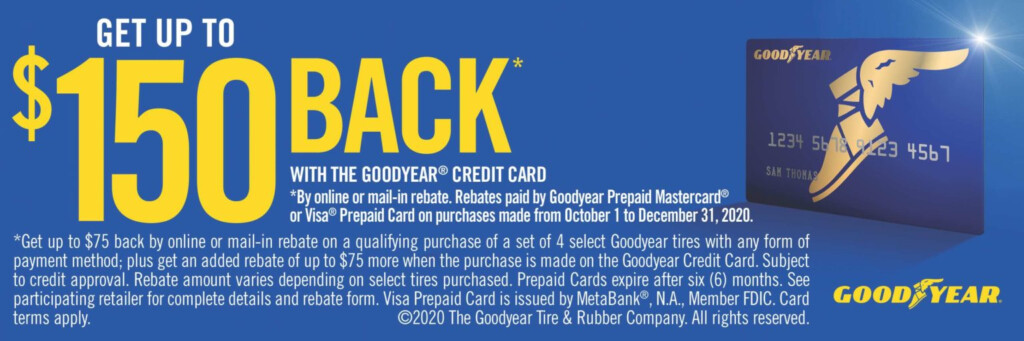 Goodyear Tires Rebate Q4 Car Care Central