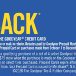 Goodyear Tires Rebate Q4 Car Care Central