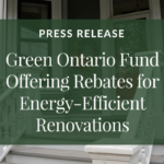 Green Ontario Fund Rebates For Energy Efficient Renovations ERenovate