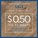 Hardwood Floor Rebates Promos Specials Mirage Floors US