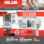 Heat Pump Rebates Milani Plumbing Heating Air Conditioning Burnaby BC