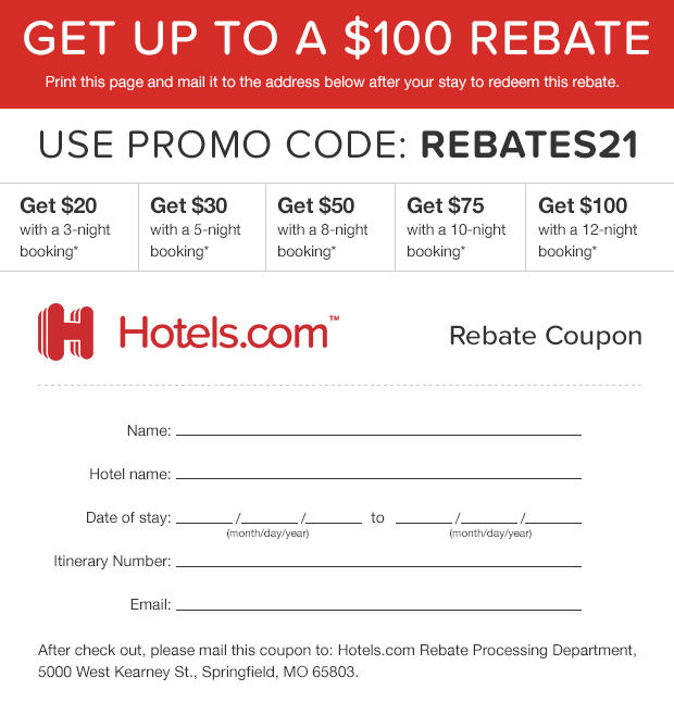 Hotels Rebate