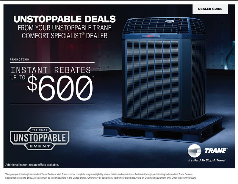 HVAC Specials And Rebate Offers Pacific Heat And Air Inc