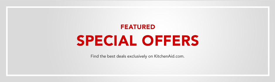 KitchenAid Canada Mail In Rebate Receive 30 Cash Back On Select 