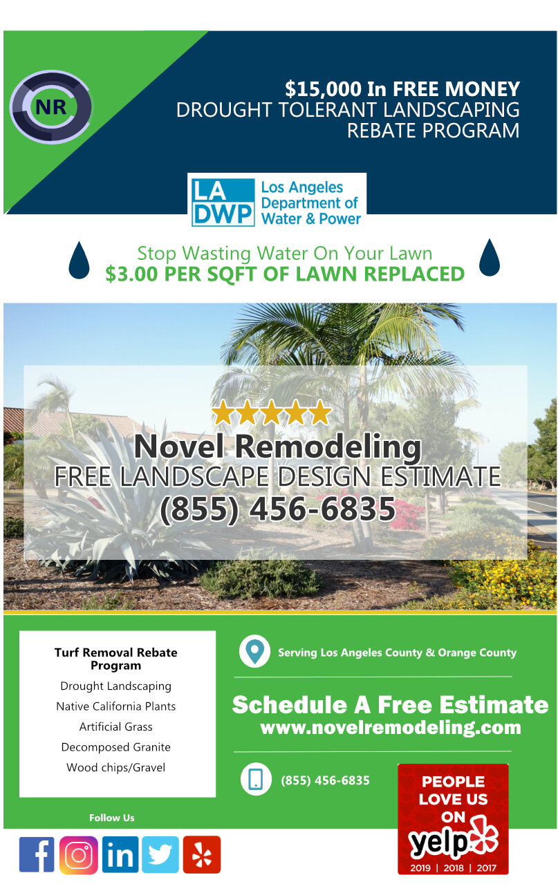 LADWP Drought Landscaping Rebates In Los Angeles CA Up To 15 000 