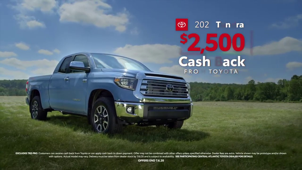 Loyalty Toyota 2020 Toyota Tundra June CAT Incentives YouTube