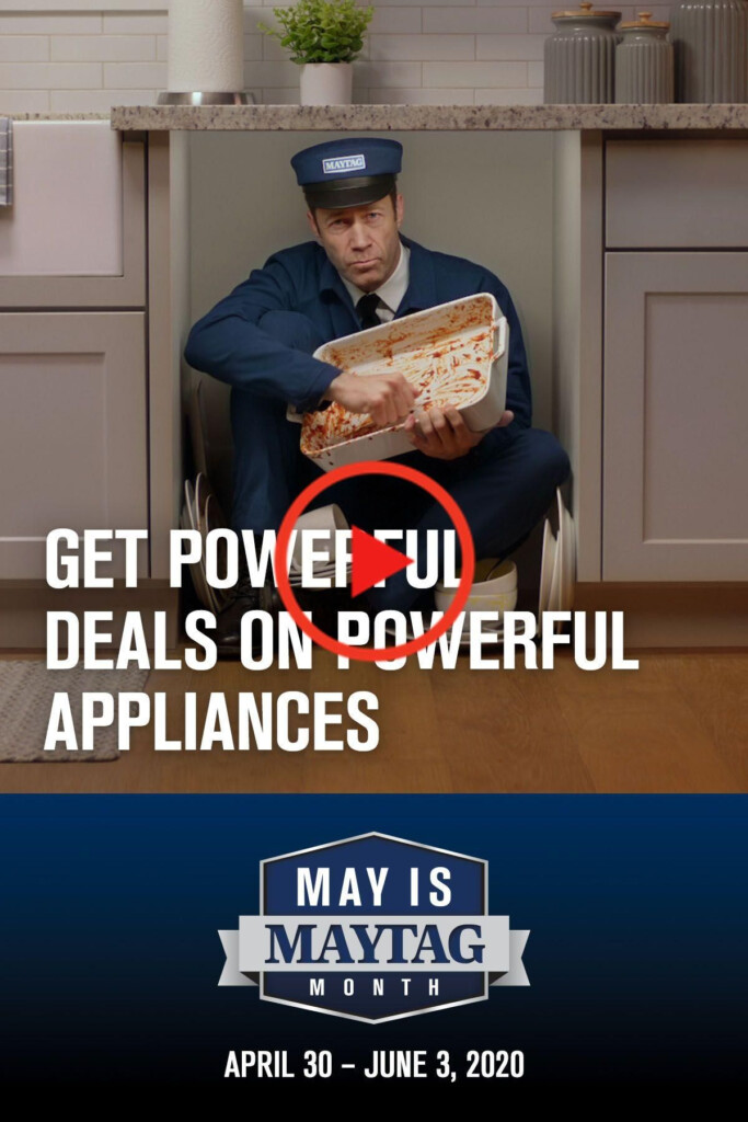 May Is Maytag Month Appliance Deals Appliance Deals Maytag Fairy 