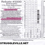 Menards 11 Price Adjustment Rebate Purchases 10 22 10 28 Struggleville