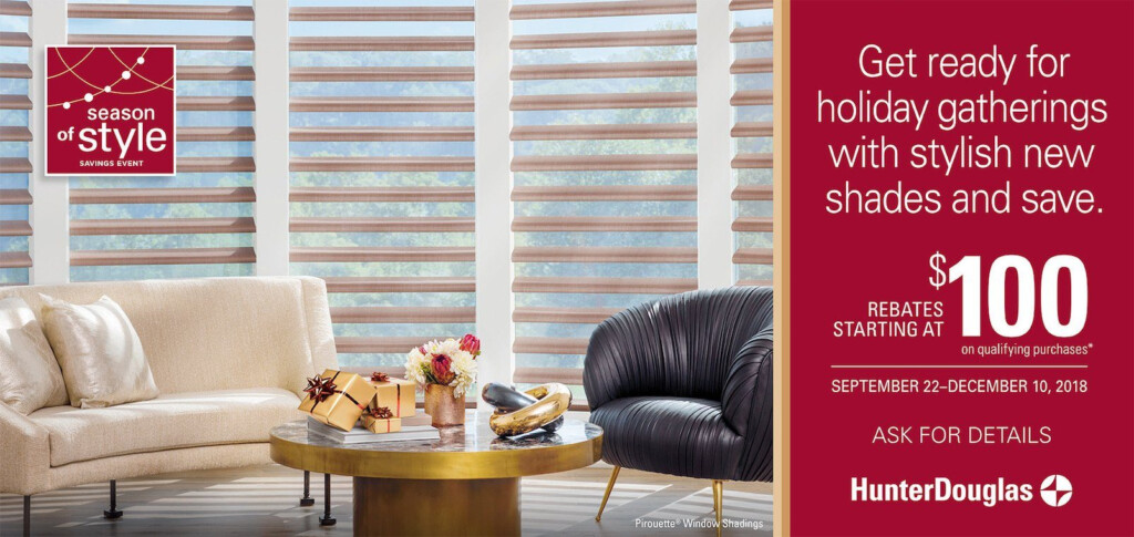 Official Hunter Douglas Rebate Form Universal Network