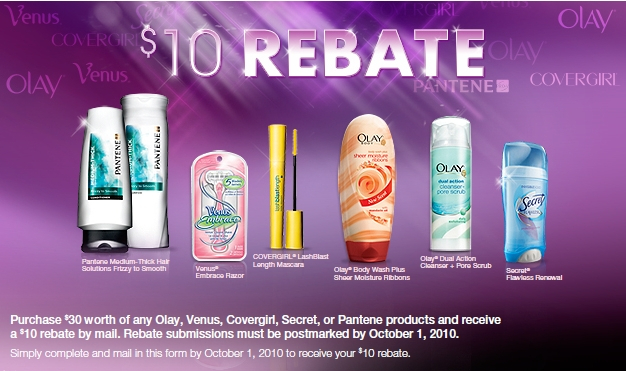 Olay 10 Off 30 Rebate My Frugal Adventures