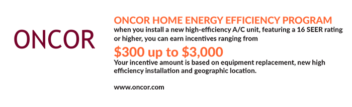 Oncor New Air Conditioner Rebate Tempo Air Specials Air 