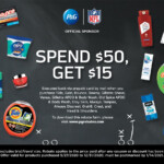 PG NFL Rebate Promotion At BJs MyBJsWholesale