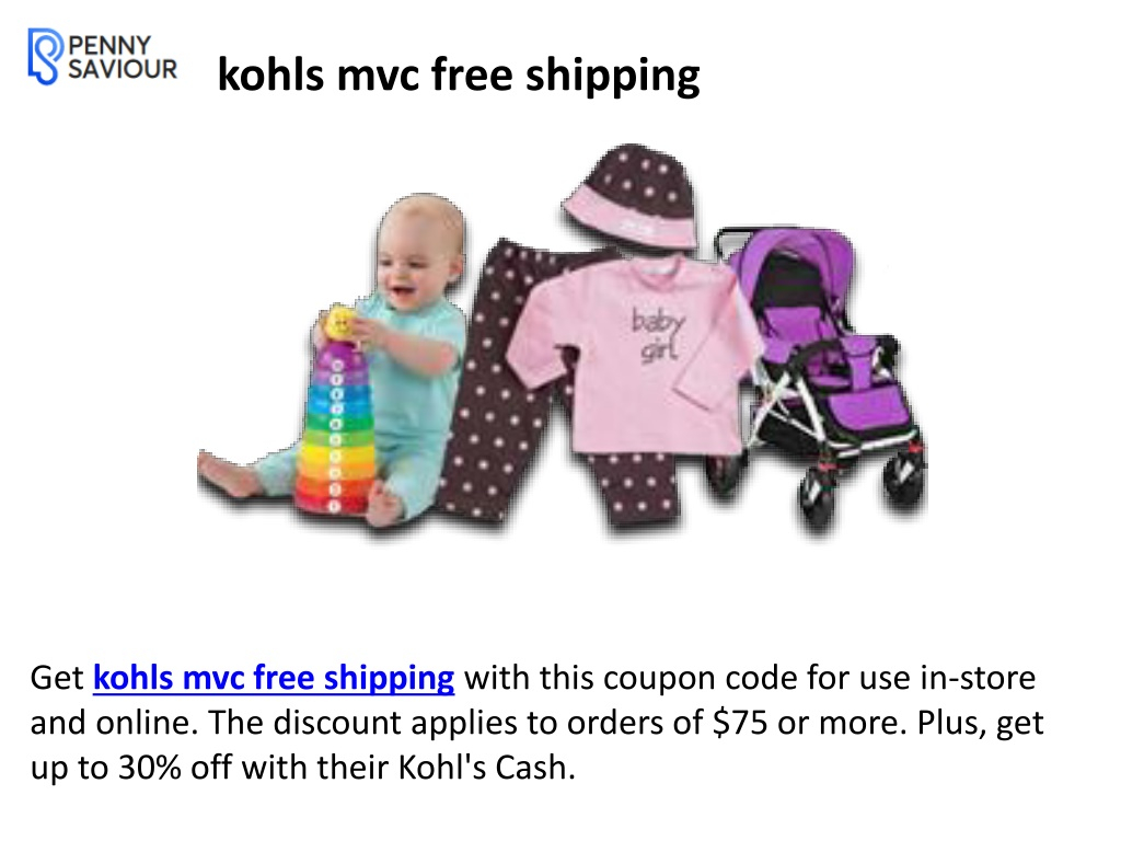 PPT Kohls Mvc Free Shipping 2024 PowerPoint Presentation Free 