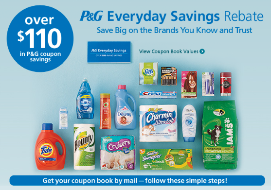 Procter Gamble Coupon Savings Book Mail In Rebate Couponing 101