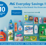 Procter Gamble Coupon Savings Book Mail In Rebate Couponing 101