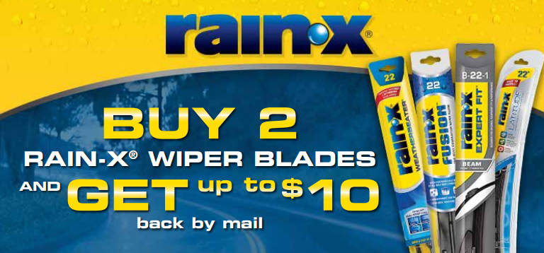 Rain X Wiper Blade Rebate Offer FamilySavings