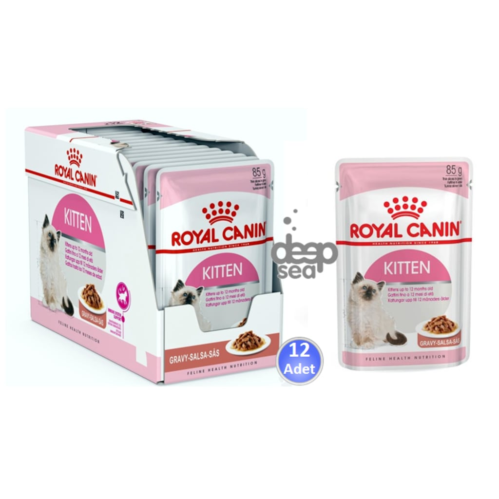 Royal Canin Kitten Gravy 85 Gr 12 Adet Skt 02 2024 Fiyatlar Ve 