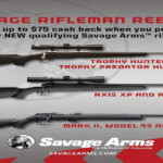 Savage Rifleman Rebate Promotion Is Going Strong OutdoorHub