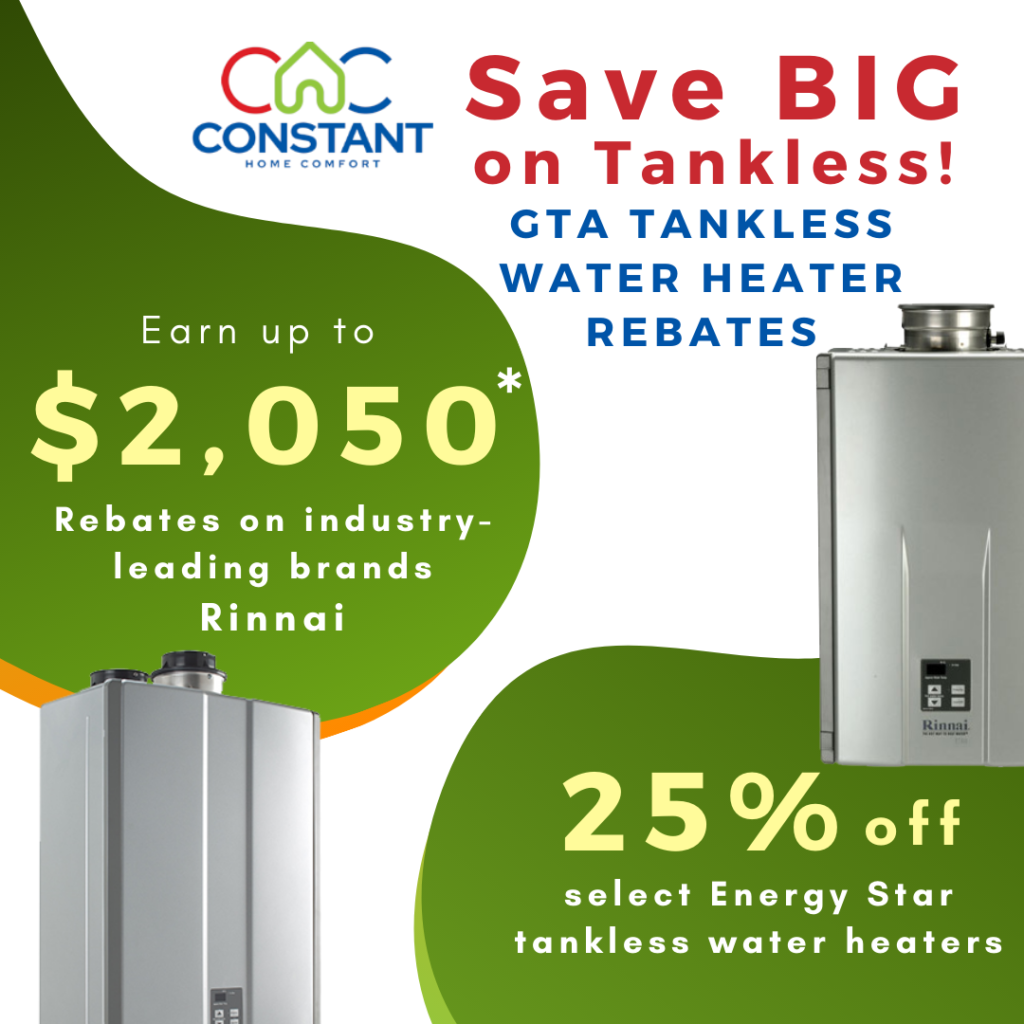 Save BIG By Going Tankless 25 Off Select Tankless Water Heaters 