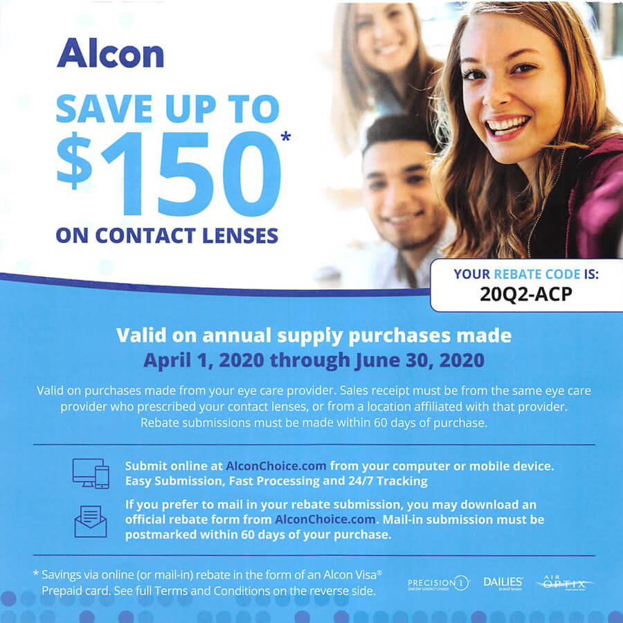 Save On Your Alcon Contacts Purchase Contacts Lenses Near Me