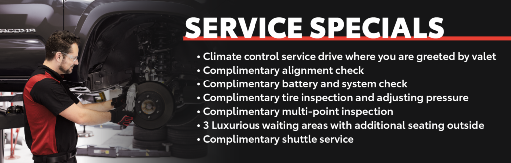 Service Specials Coupons East Coast Toyota